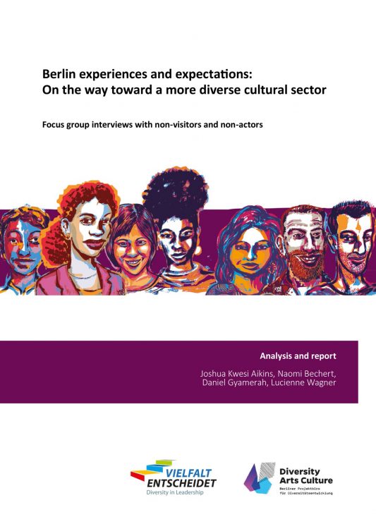 Berlin experiences and expectations: On the way toward a more diverse cultural sector