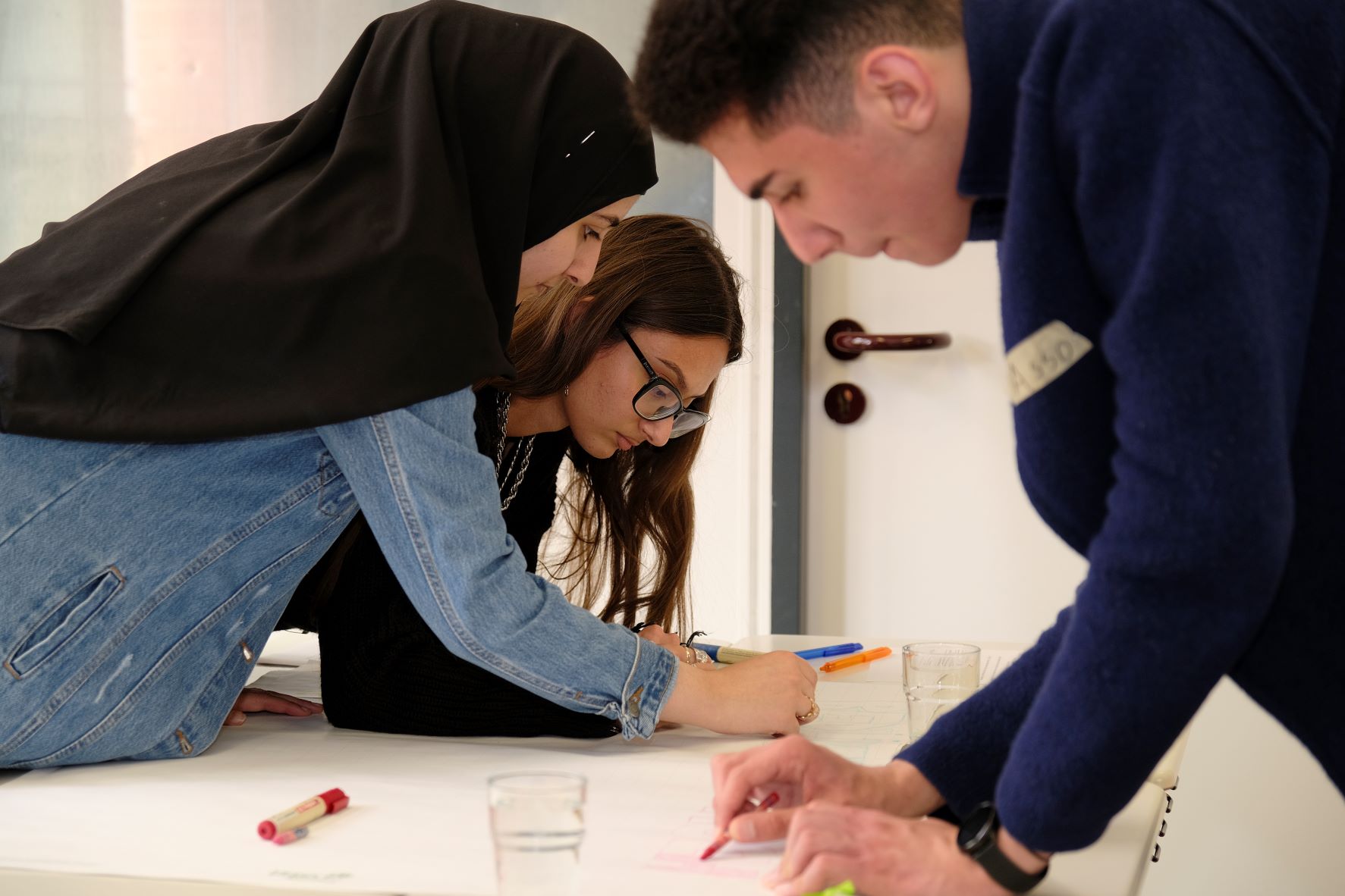 Workshop with 20 young people from Berlin