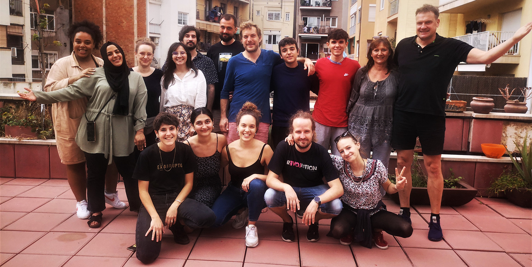 DIYW Team Photo Meeting in Barcelona in October 2021